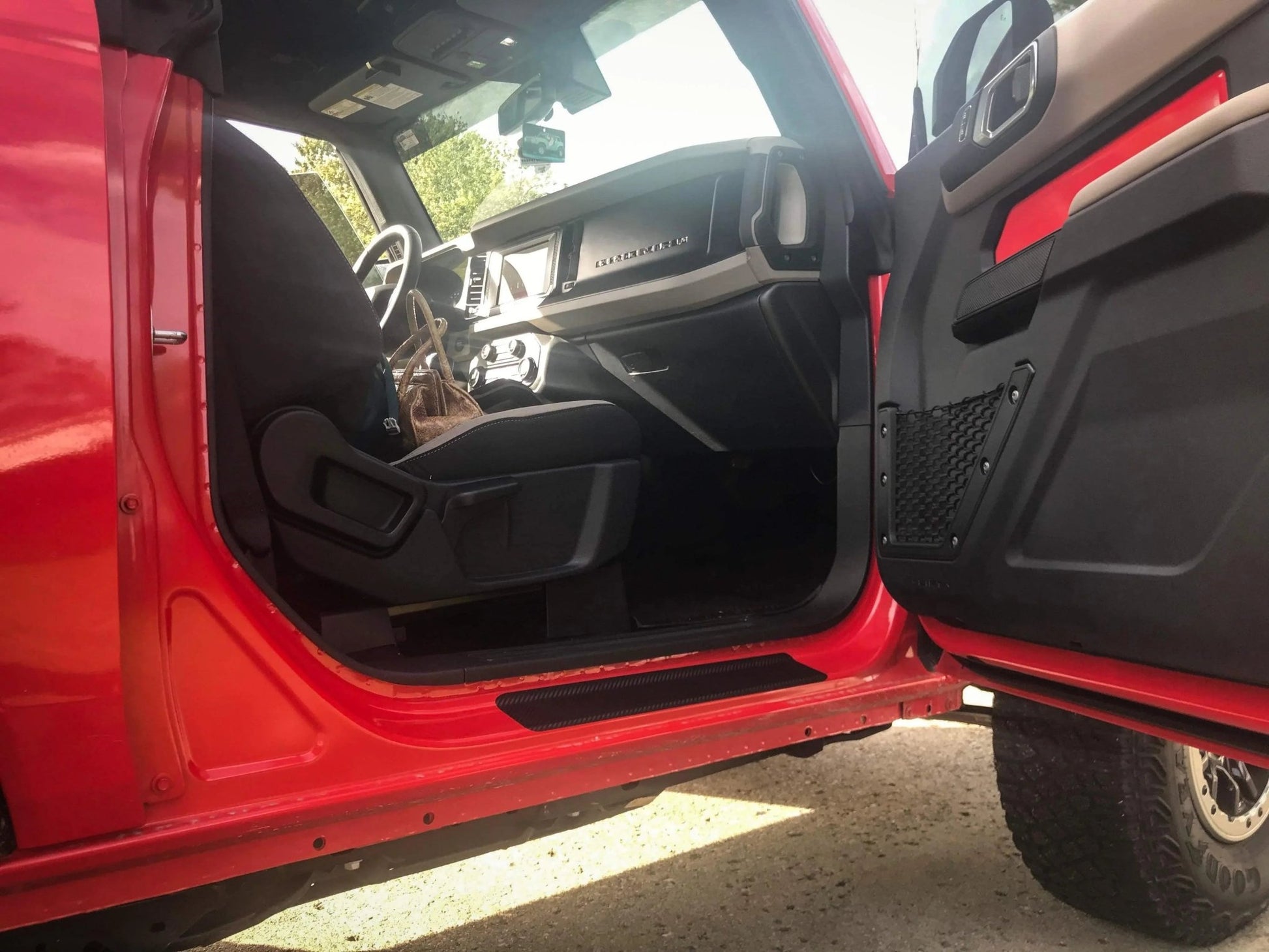 Door Sill Protectors - 2021+ Bronco 2 Door - Speedlogix