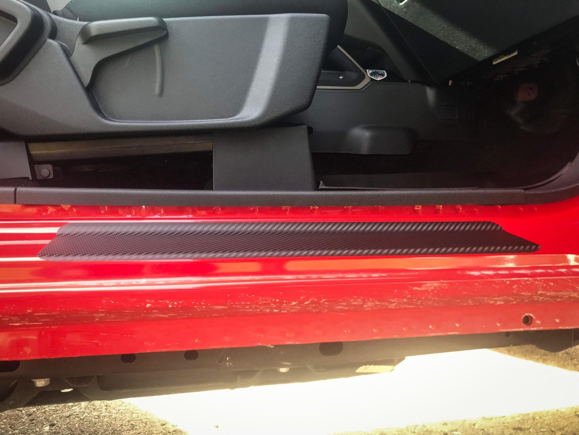 Door Sill Protectors - 2021+ Bronco 2 Door - Speedlogix