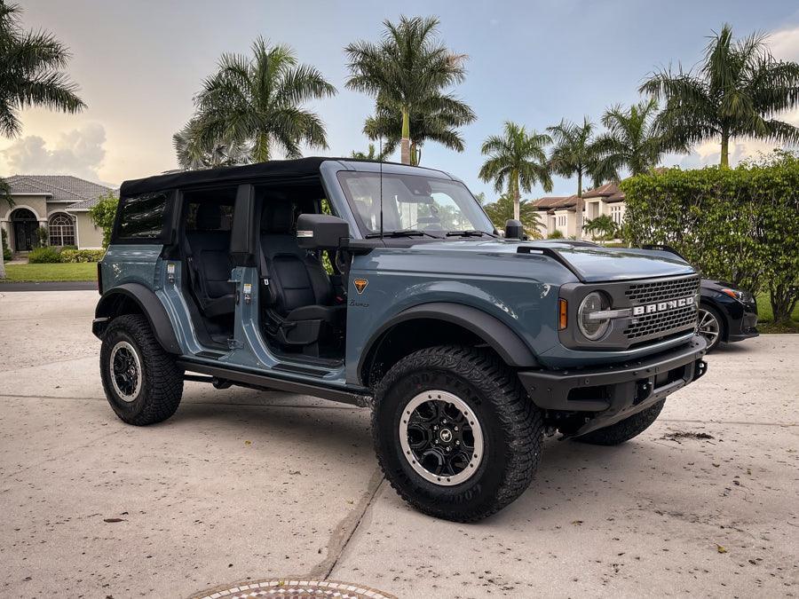 Door Sill Protectors - 2021+ Bronco 4 Door - Speedlogix