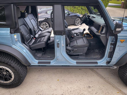 Door Sill Protectors - 2021+ Bronco 4 Door - Speedlogix