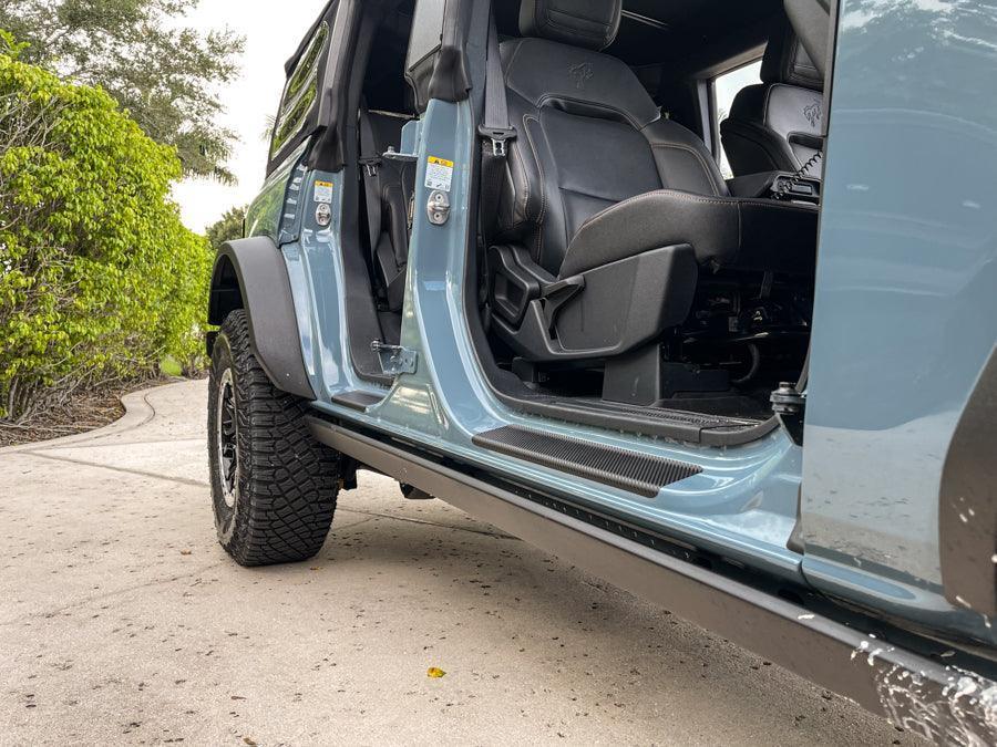 Door Sill Protectors - 2021+ Bronco 4 Door - Speedlogix