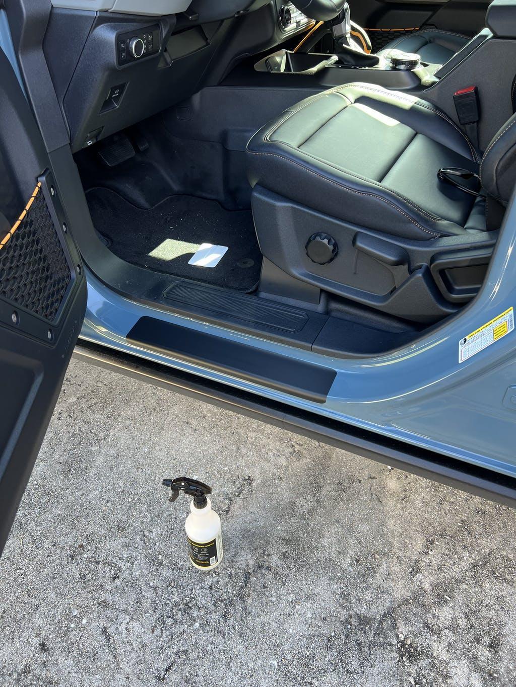 Door Sill Protectors - 2021+ Bronco 4 Door - Speedlogix