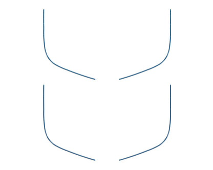 Door Speaker Accent Overlays Fits 2021 - 2024 Ford Bronco Sport - Speedlogix