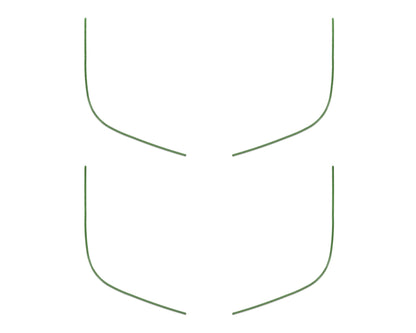 Door Speaker Accent Overlays Fits 2021 - 2024 Ford Bronco Sport - Speedlogix