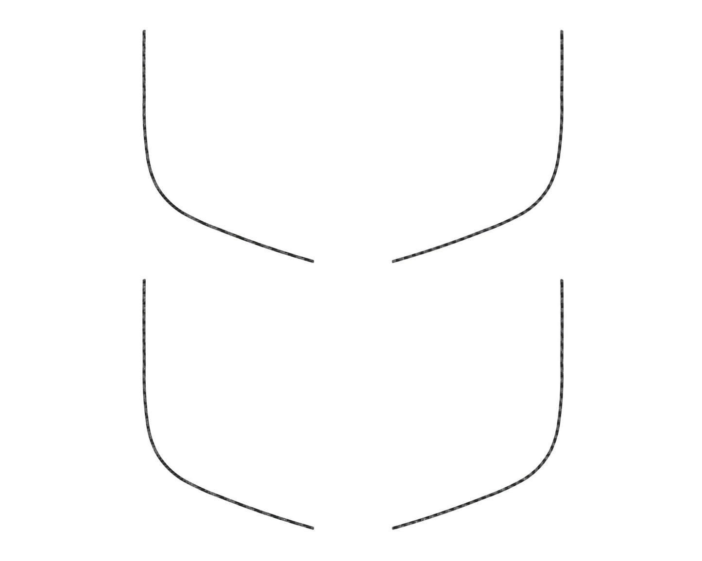 Door Speaker Accent Overlays Fits 2021 - 2024 Ford Bronco Sport - Speedlogix