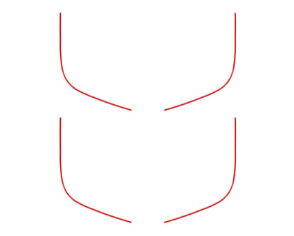 Door Speaker Accent Overlays Fits 2021 - 2024 Ford Bronco Sport - Speedlogix