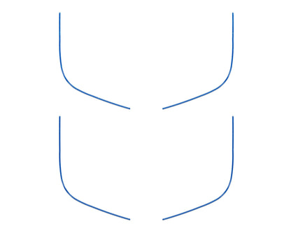 Door Speaker Accent Overlays Fits 2021 - 2024 Ford Bronco Sport - Speedlogix