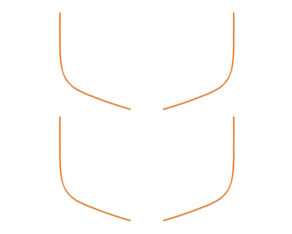 Door Speaker Accent Overlays Fits 2021 - 2024 Ford Bronco Sport - Speedlogix