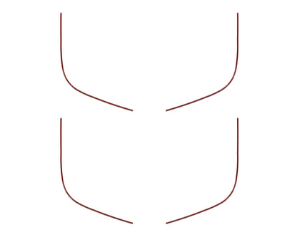 Door Speaker Accent Overlays Fits 2021 - 2024 Ford Bronco Sport - Speedlogix