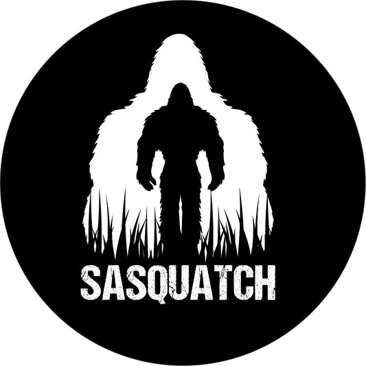 Double Exposed Sasquatch Spare Tire Cover for Bronco. Jeep, RV, Camper, Trailers, & More - Speedlogix