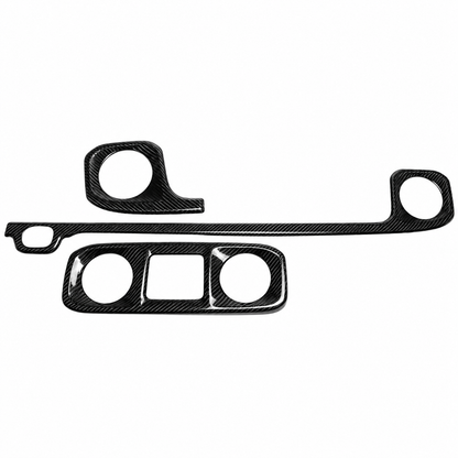 Carbon Fiber Center Dashboard Air Vent Strip Trim for Mercedes Benz G Wagon W464