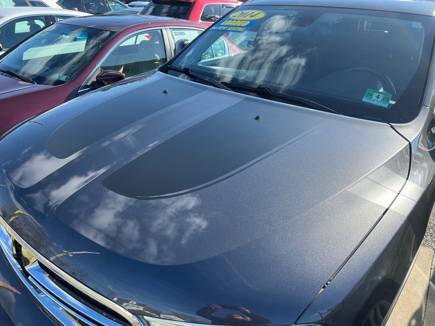 Dual Hood Decal for 2011 - 2024 Dodge Durango - Speedlogix