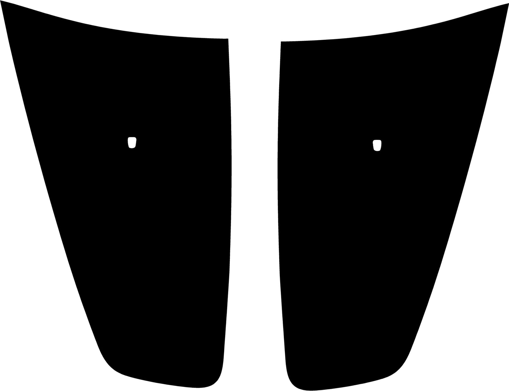 Dual Hood Decals for 2011 - 2014 Dodge Charger - Speedlogix