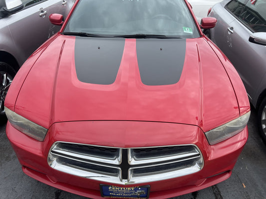 Dual Hood Decals for 2011 - 2014 Dodge Charger - Speedlogix