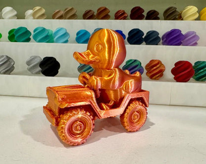 Duck driving a Jeep - Speedlogix