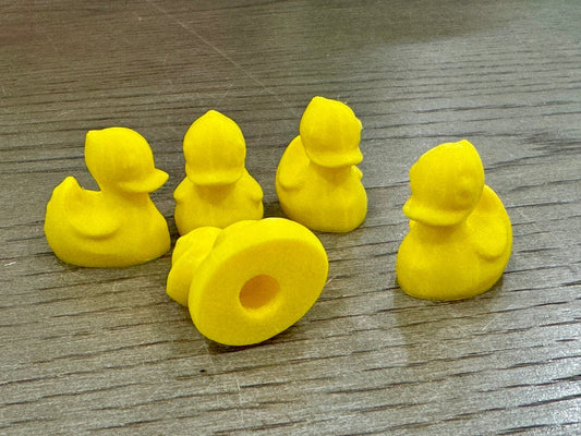 Duck Valve Stem Caps, Universal Fit, Set of 5 - Speedlogix