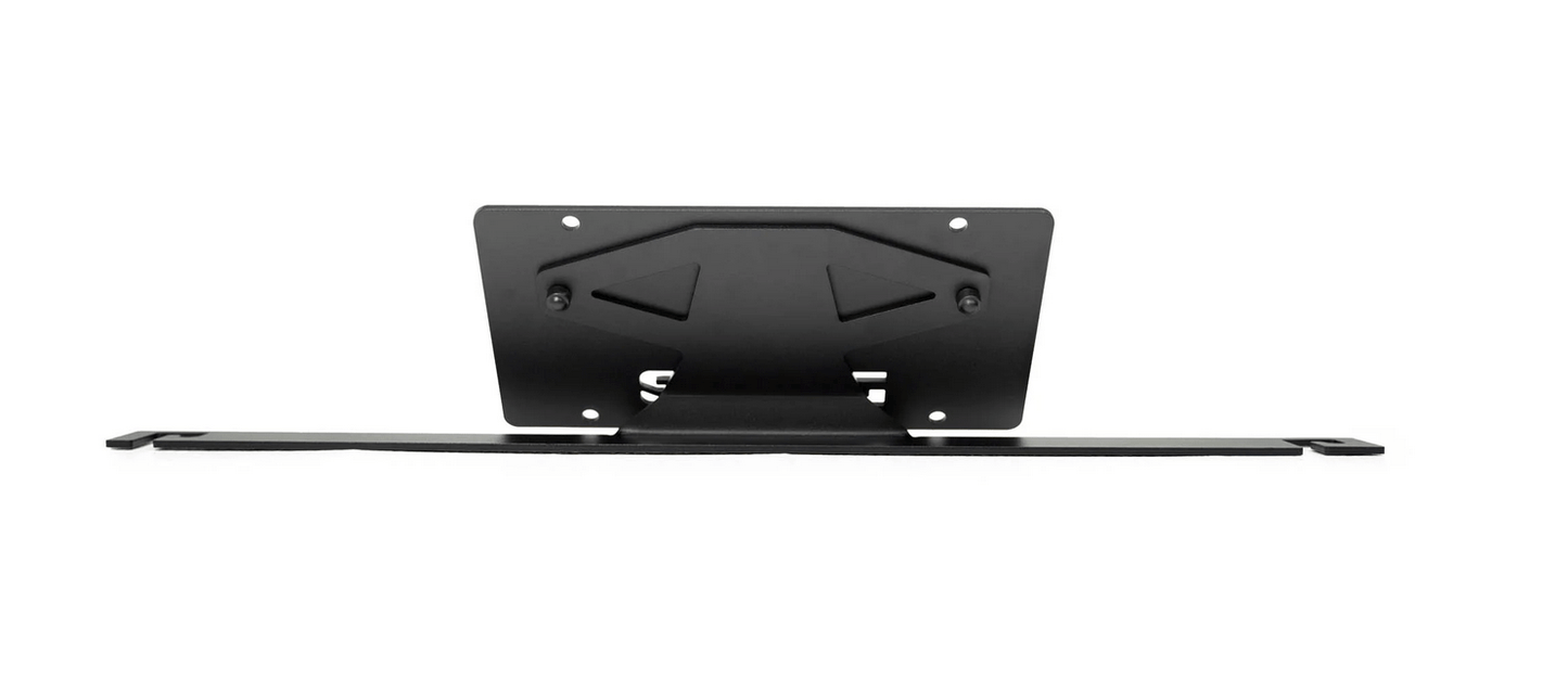 DV8 Capable Bumper Slanted Front License Plate Mount - Speedlogix