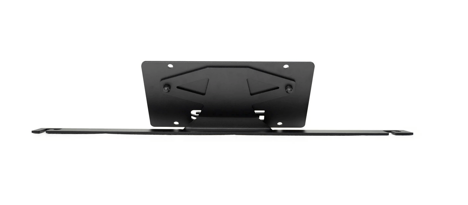 DV8 Capable Bumper Slanted Front License Plate Mount - Speedlogix