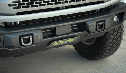 DV8 Capable Bumper Slanted Front License Plate Mount - Speedlogix