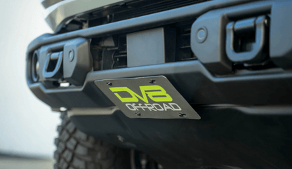 DV8 Capable Bumper Slanted Front License Plate Mount - Speedlogix