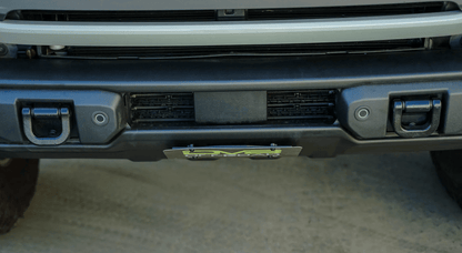 DV8 Capable Bumper Slanted Front License Plate Mount - Speedlogix