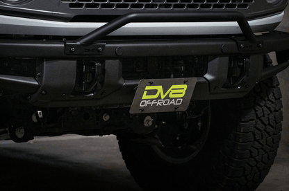 DV8 Factory Front Bumper License Relocation Bracket 2021 - 2023 Bronco - Speedlogix