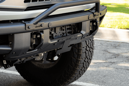 DV8 Factory Front Bumper License Relocation Bracket 2021 - 2023 Bronco - Speedlogix