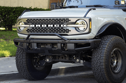 DV8 Factory Front Bumper License Relocation Bracket 2021 - 2023 Bronco - Speedlogix