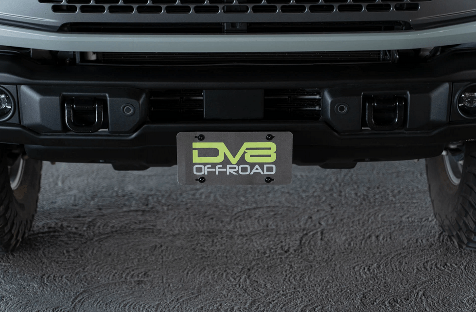 DV8 Front License Plate Mount 2021 - 2024 Bronco - Speedlogix