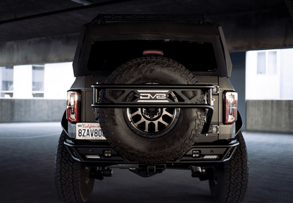 DV8 Offroad Spare Tire Guard & Accessory Mount 2021 - 2023 Bronco - Speedlogix