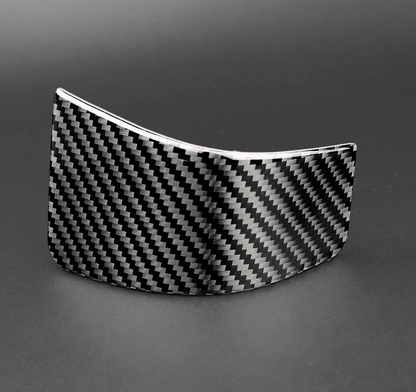 DynaCarbon 3 Piece Carbon Fiber Seat Belt Frame Panel Overlay 2015 - 2023 Challenger - Speedlogix