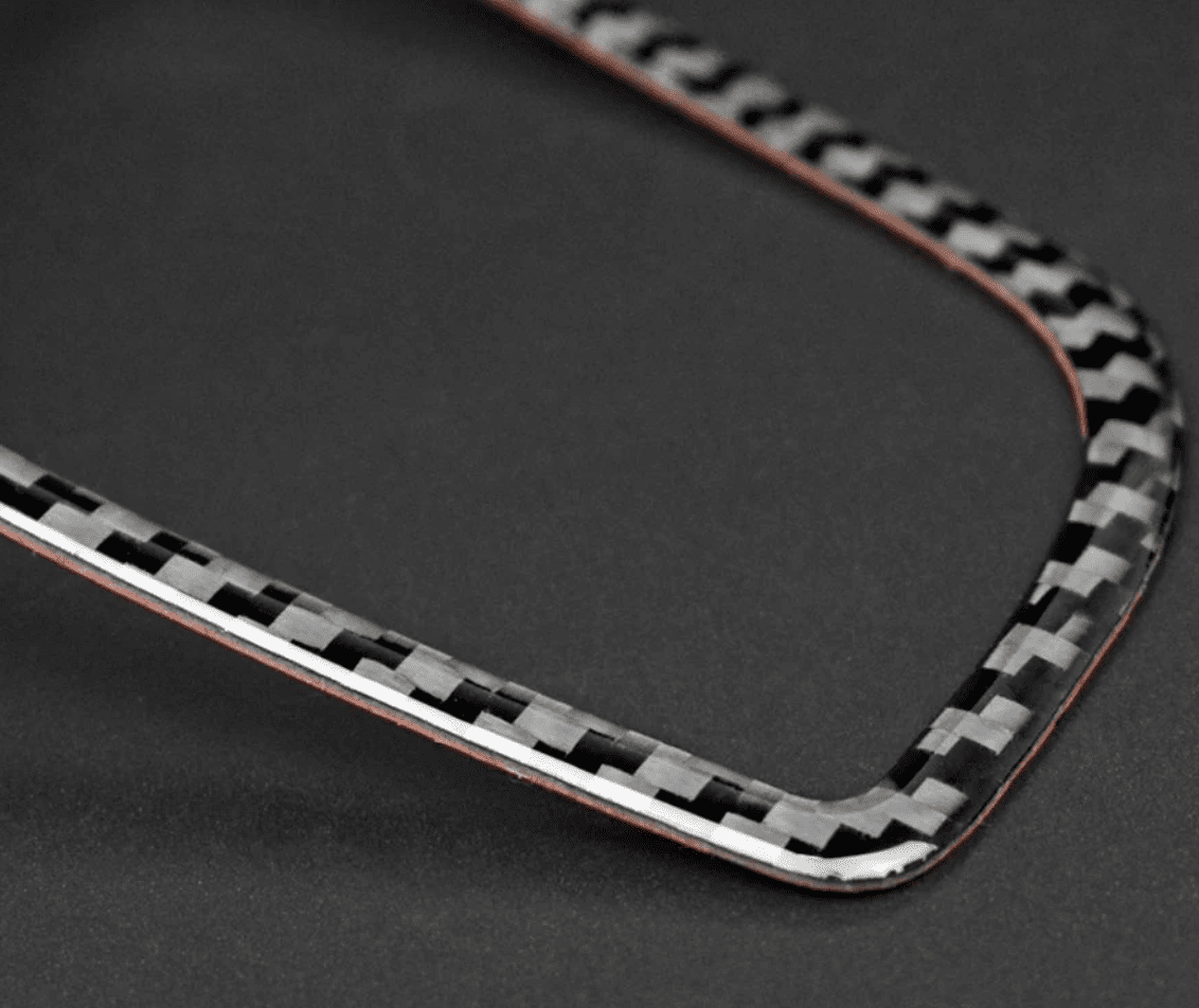 DynaCarbon 4 Piece Carbon Fiber Full Dash Kit Overlay 2015 - 2023 Challenger - Speedlogix