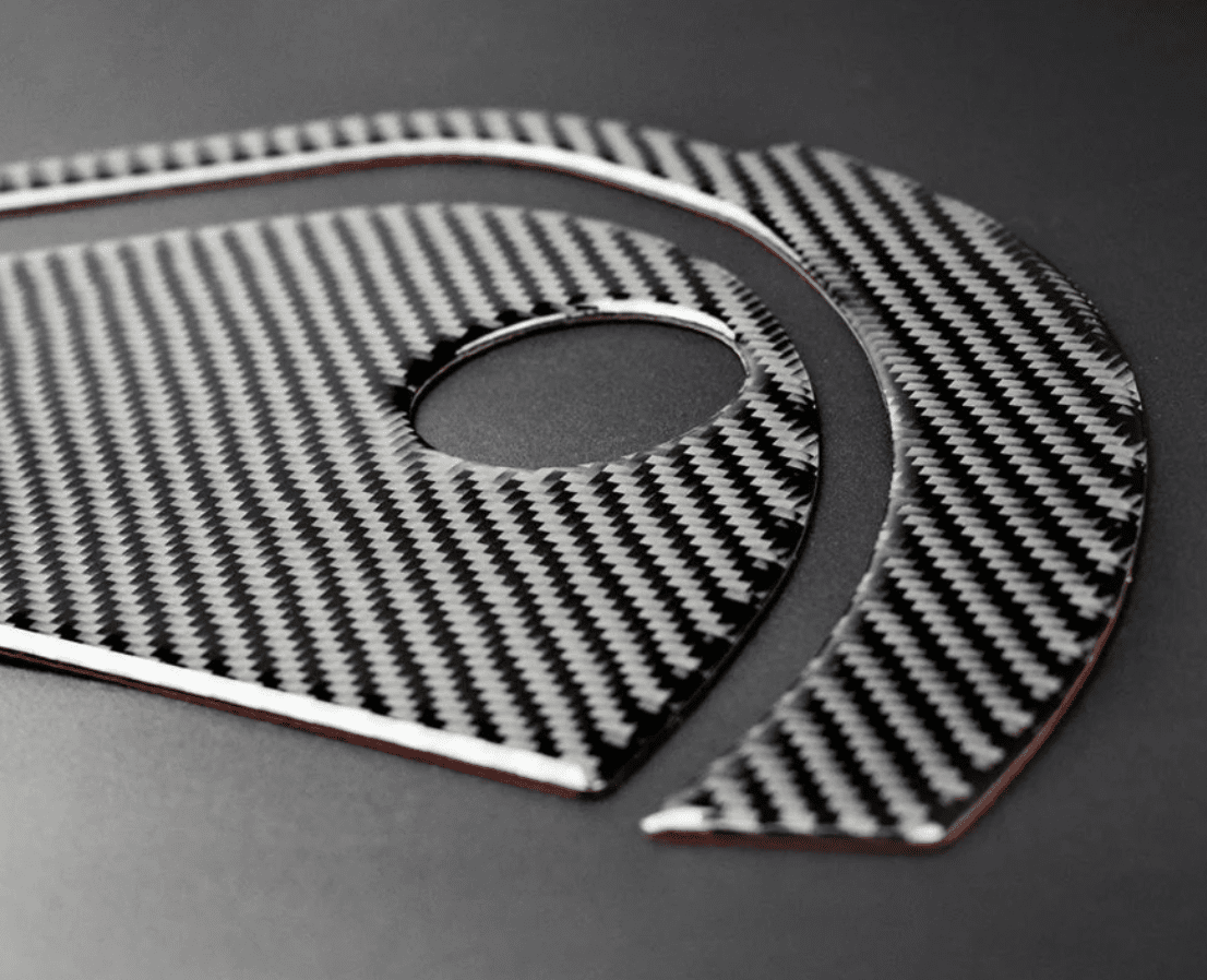 DynaCarbon 6 Piece Carbon Fiber Side Panel Overlay 2015 - 2023 Challenger - Speedlogix