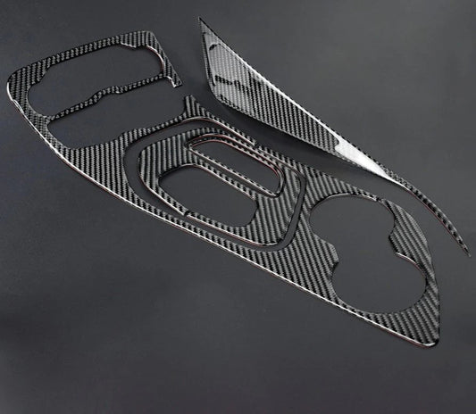 DynaCarbon Carbon Fiber Full Center Console Kit 2015 - 2023 Challenger - Speedlogix
