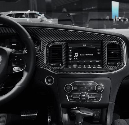DynaCarbon Carbon Fiber Full Dashboard Kit 2015 - 2023 Charger - Speedlogix
