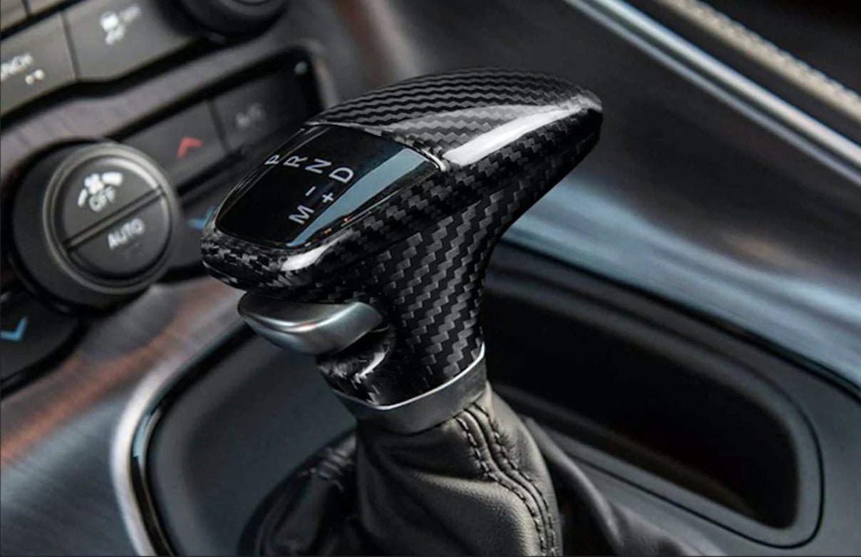 DynaCarbon Carbon Fiber Gear Shift Knob 2015 - 2023 Challenger - Speedlogix