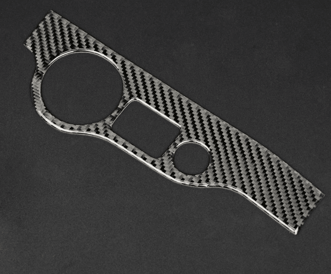 DynaCarbon Carbon Fiber Headlight Control Trim 2015 - 2023 Challenger - Speedlogix