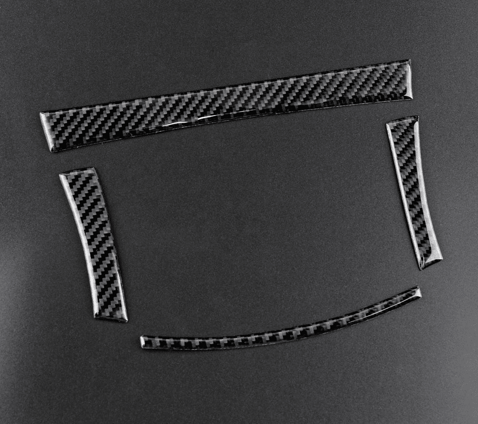 DynaCarbon Carbon Fiber Multimedia Frame Trim Kit 2015 - 2023 Charger - Speedlogix