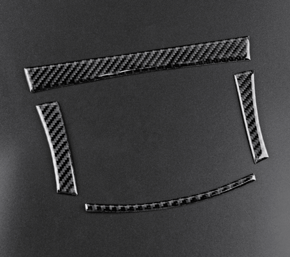 DynaCarbon Carbon Fiber Multimedia Frame Trim Kit 2015 - 2023 Charger - Speedlogix