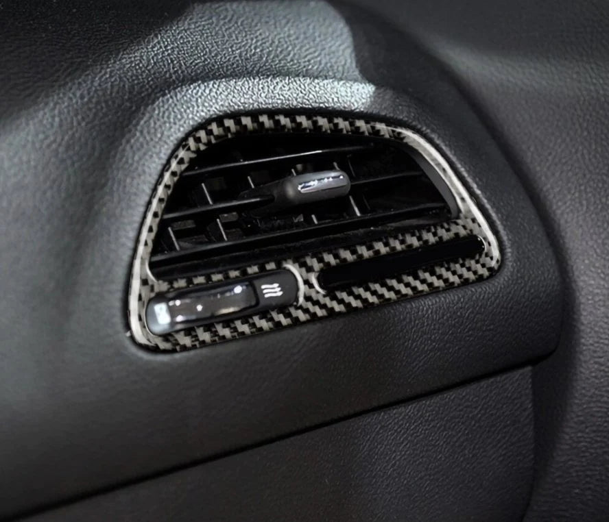 DynaCarbon Carbon Fiber Passenger Air Vent 2015 - 2023 Challenger - Speedlogix