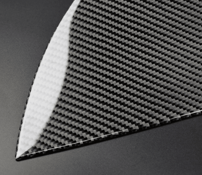 DynaCarbon Carbon Fiber Rear Seat Armrest Panel 2015 - 2023 Challenger - Speedlogix