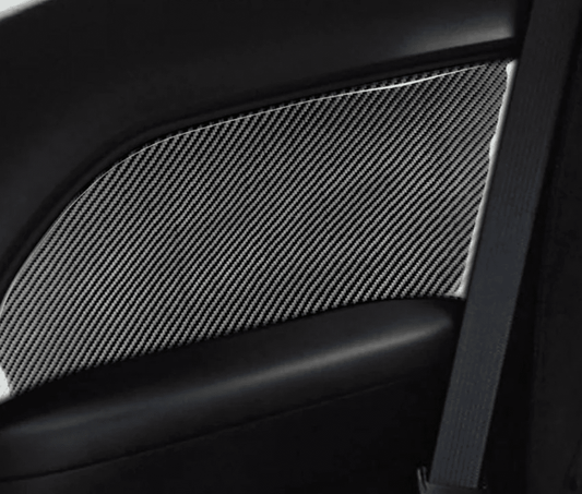 DynaCarbon Carbon Fiber Rear Seat Armrest Panel 2015 - 2023 Challenger - Speedlogix