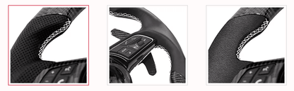DynaCarbon Custom Carbon Fiber Steering Wheel w/ Top Stripe 2015 - 2023 Challenger - Speedlogix