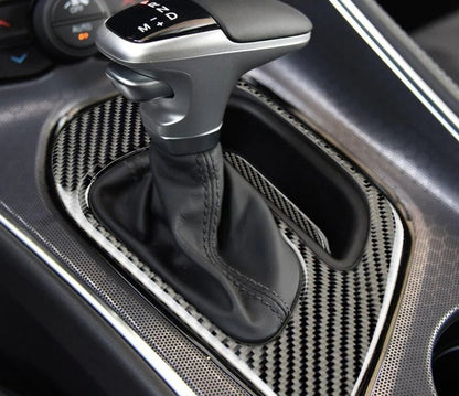 DynaCarbon Gear Shift Panel Cover 2015 - 2023 Challenger - Speedlogix