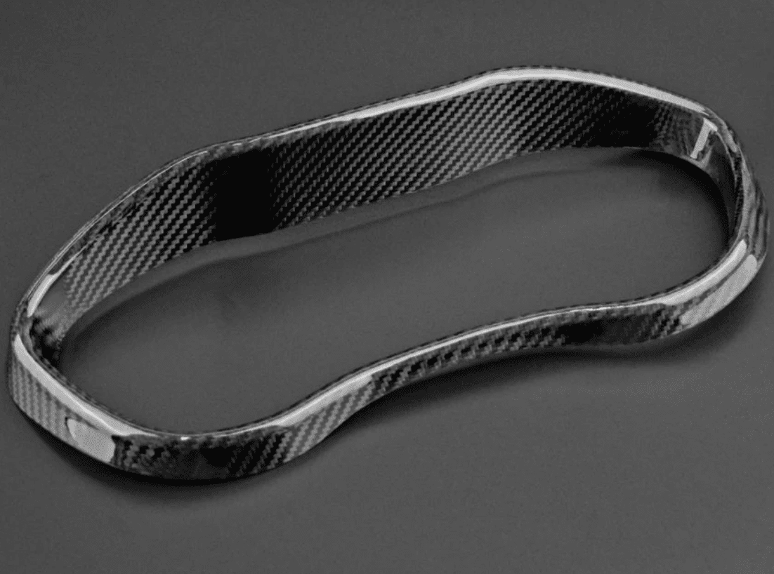 DynaCarbon Hard Carbon Fiber Speedometer Insert 2015 - 2023 Challenger - Speedlogix