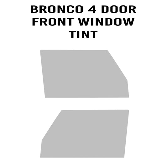 Easy DIY Window Tint Kit - 2021+ Bronco - Speedlogix