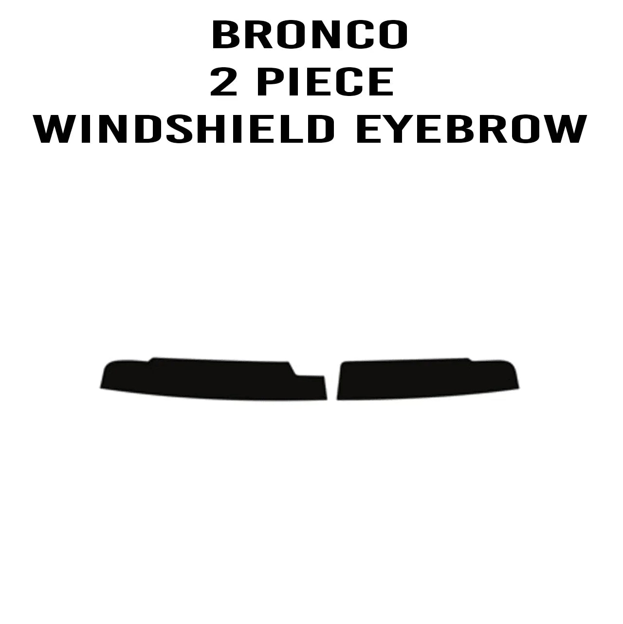 Easy DIY Window Tint Kit - 2021+ Bronco - Speedlogix