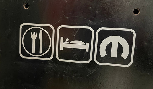 Eat Sleep Mopar Decal - Speedlogix