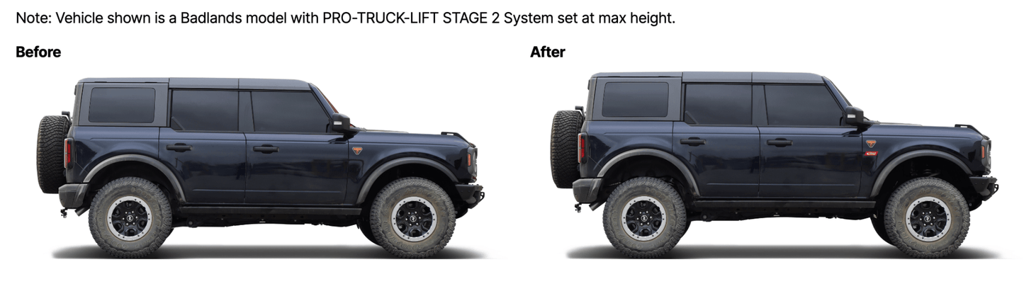 Eibach Pro - Truck Coil - Over Lift Kit 2021 - 2023 Bronco - Speedlogix