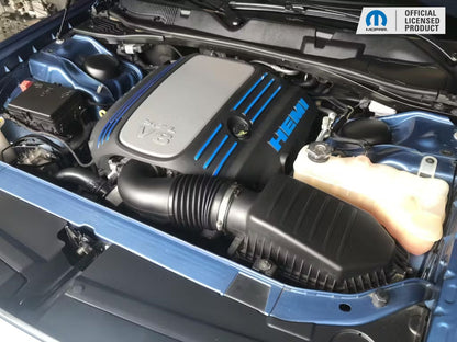 Engine Cover STRIPE Decals - 09 - 23 Challenger 5.7L - Speedlogix